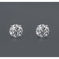 Borchie di diamanti da 1.50 carati