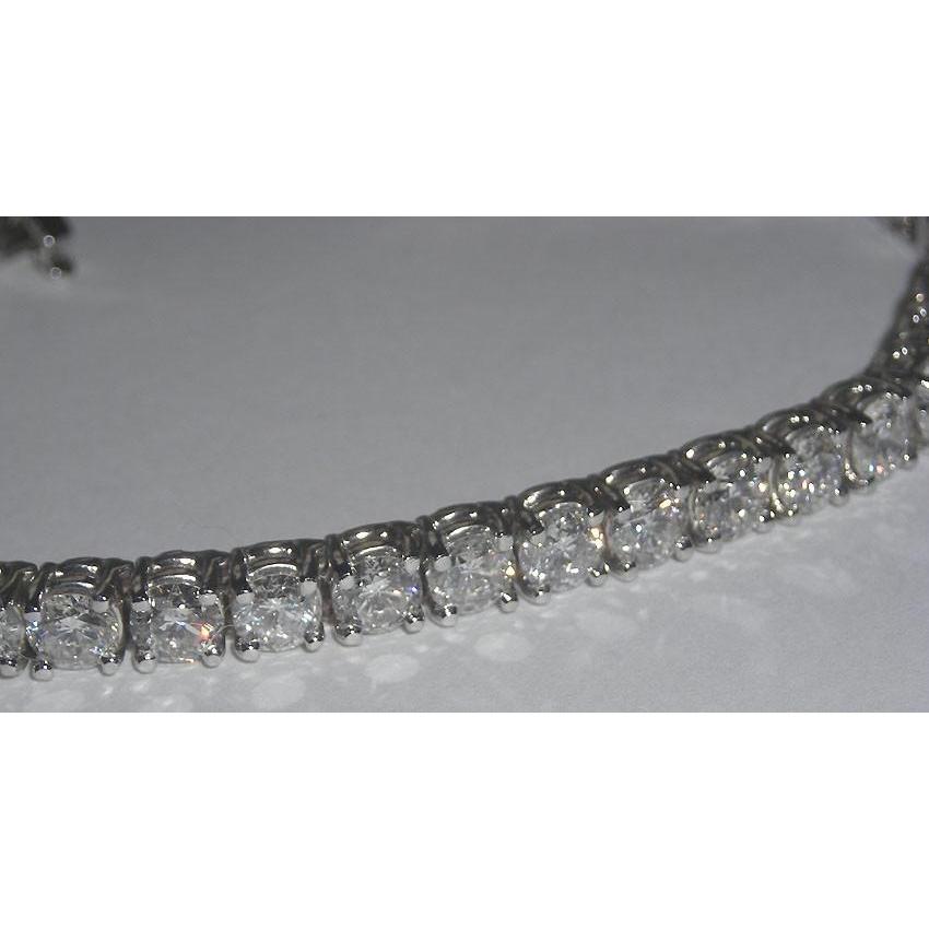 Bracciale Tennis Vs Jewelry con Diamanti 10 Carati Bracciale in Oro Bianco - harrychadent.it