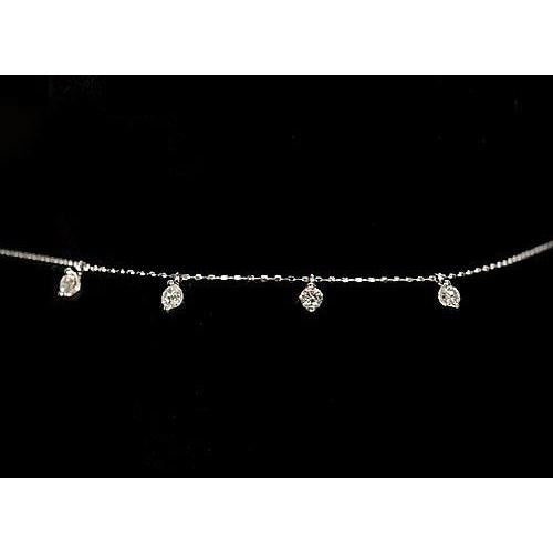 Bracciale con catena di diamanti Set di griffe 1,50 carati Gioielli da donna - harrychadent.it
