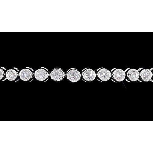 Bracciale tennis diamante 6 carati castone set gioielli F Vs1 - harrychadent.it