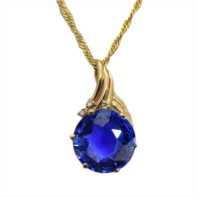 Ciondolo Croce Grande In Argento 935 Con Zirconi Bianchi | Fatto A Mano, Maharajah Jewels, India - Foto 1