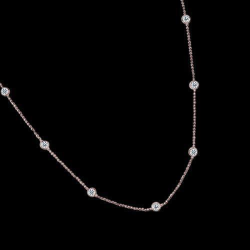 Collana con ciondolo da giardino con diamanti da 5.5 ct. - harrychadent.it