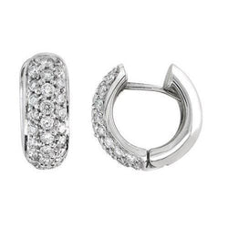 Diamanti Tondi Taglio Brillante 2,20 Ct Lady Orecchini circolari