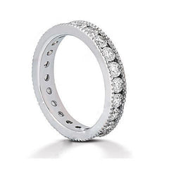 Fascia di fidanzamento 2.10 ct. Nuovi gioielli con diamanti rotondi
