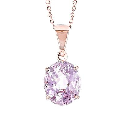 Gioielli da donna con ciondolo con collana di zaffiri rosa 15 carati - harrychadent.it