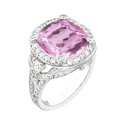 Kunzite Pietra Anello