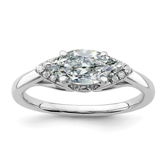 Marquise Old Mine Cut Diamante Anello di fidanzamento gioielli 6,50 carati - harrychadent.it