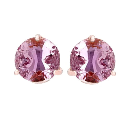 Orecchini con pietre preziose Kunzite