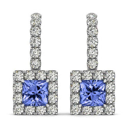Orecchino Tanzanite Vero 7 Carati