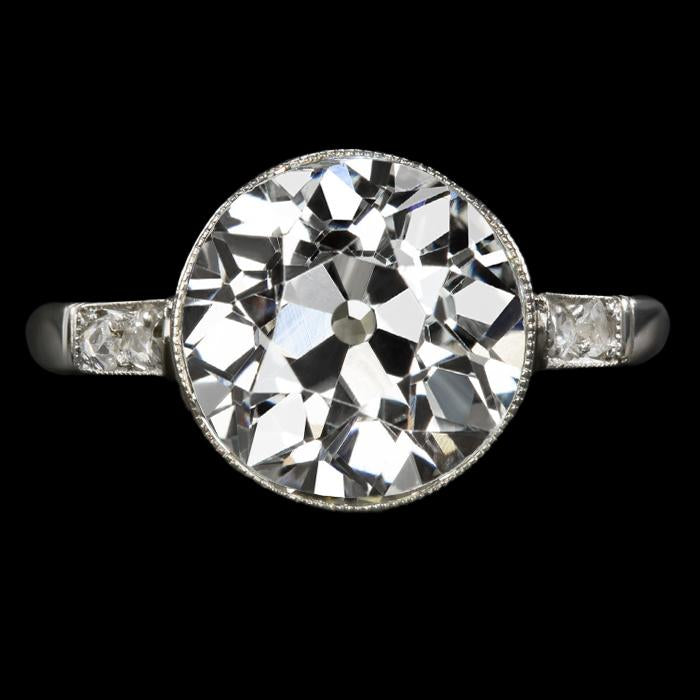 Set di castoni per anello con diamante vecchio minatore anniversario 6 carati gioielli da donna - harrychadent.it