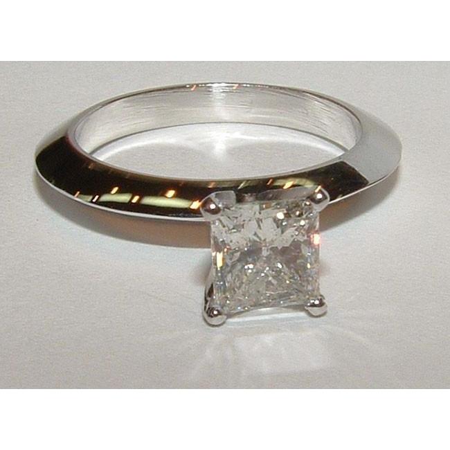 Solitario anello di fidanzamento con diamante rotondo da 1,50 carati e oro bianco 14 carati - harrychadent.it