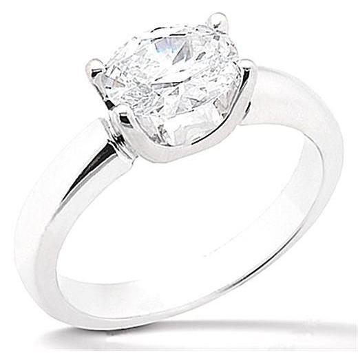 Solitario con anello di fidanzamento con diamante ovale fantasia da 2.01 ct - harrychadent.it