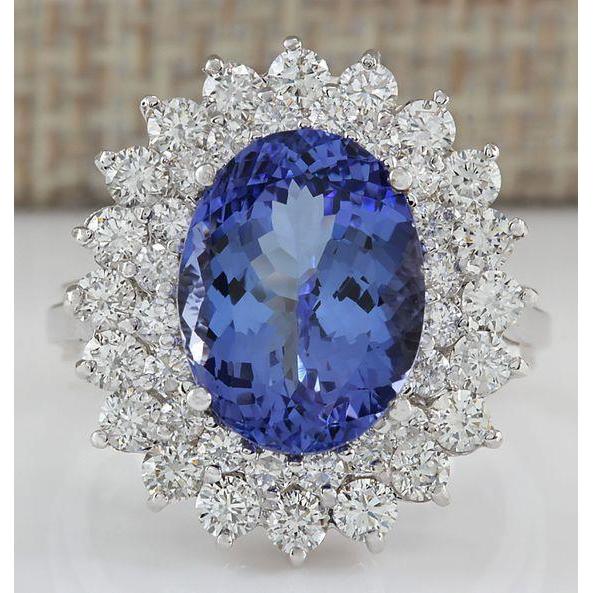 Tanzanite Anello Cocktail